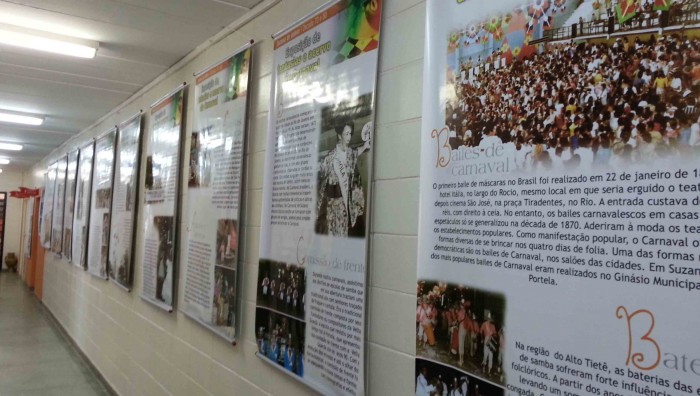 Centro Cultural de Palmeiras exibe 22 banners sobre o Carnaval