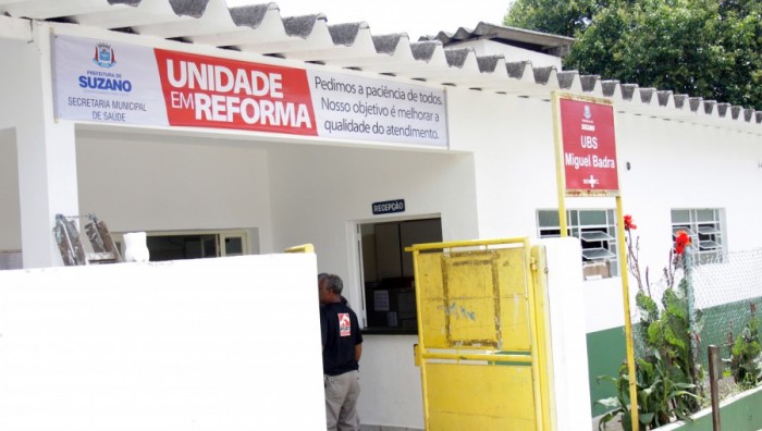 Começam reformas na UBS do Miguel Badra