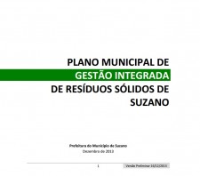Consulta pública do Plano de Gestão de Resíduos Sólidos encerra nesta semana
