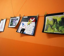 Caps II realiza exposição de desenhos de pacientes