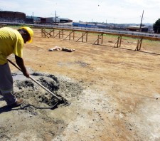 Secretaria de Obras vistoria construção da UBS do Jardim Revista