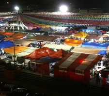 Feira Noturna não funcionará no próximo dia 2