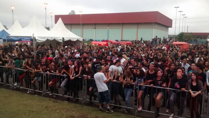 Rock no Parque reúne mais de 5 mil pessoas