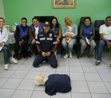 Pronto-socorro: Agentes de saúde passam por capacitação