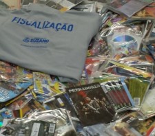 Prefeitura apreende 600 mídias piratas no Centro