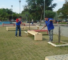 Prefeitura realiza adequações na Praça Cidade das Flores