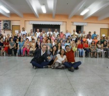Trio Los Angeles participa de segundo ensaio do Concurso Miss e Mister Suzano Melhor Idade