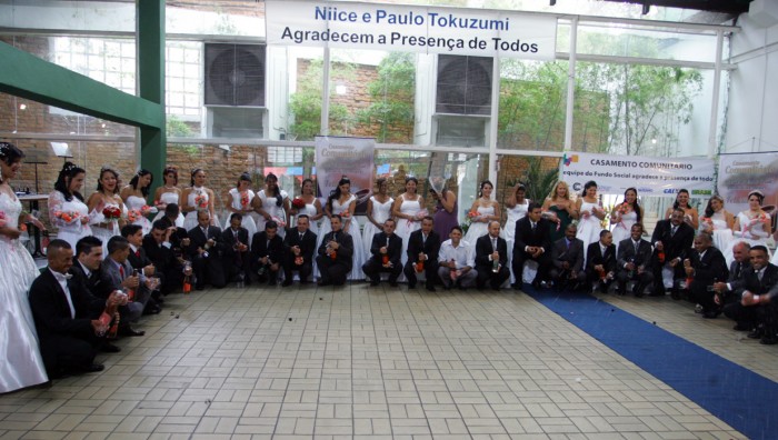 Casamento Comunitário: 26 casais oficializam união em Suzano