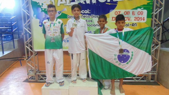 Aos 12 anos, atleta de Suzano é o novo campeão da Copa do Brasil de Taekwondo