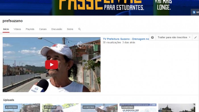 TV Prefeitura – Suzano é o novo canal de comunicação entre poder público e população