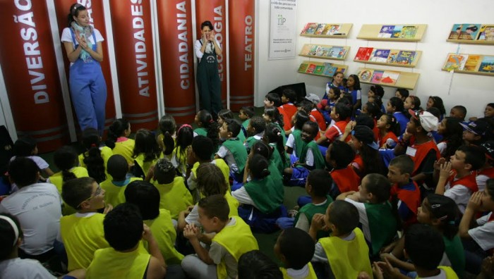 Cidade do Livro já recebeu 5,4 mil crianças em Suzano