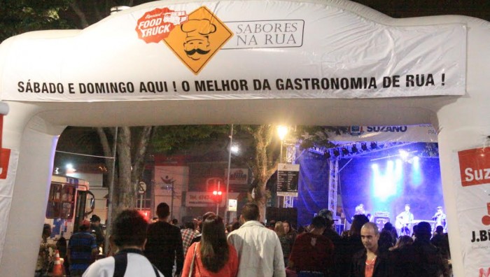 Sabores na Rua e shows atraem mais de 25 mil suzanenses