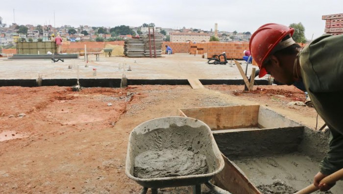 Obras da creche do Jardim Europa seguem ritmo acelerado