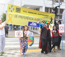 Alunos da Escola Geraldo Justiniano participam de Gincana Cultural