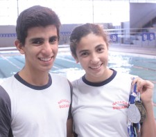 Suzano conquista uma prata e um bronze no Paulista Infantil de Natação