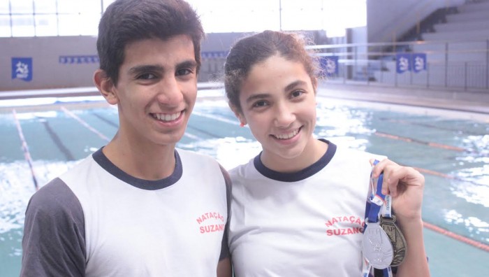 Suzano conquista uma prata e um bronze no Paulista Infantil de Natação