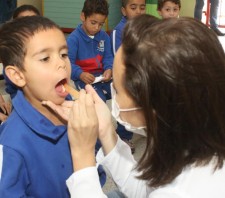 Sorriso nas Escolas completa um mês de atividade e atende 1.874 alunos
