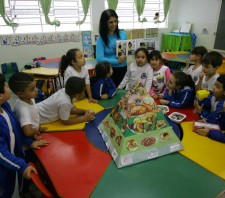 Projeto de alimentação saudável aproxima a família do universo escolar