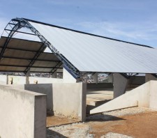 Quadra coberta do Sesc está com 70% das obras concluídas