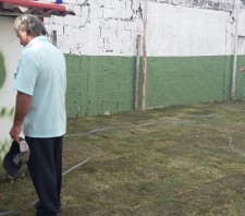 Novo gramado traz mais segurança para alunos da Emei Jardim Colorado
