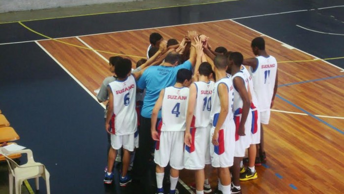 Basquete Suzano Sub-16 enfrenta o S.E. Palmeiras amanhã pelo Campeonato Estadual