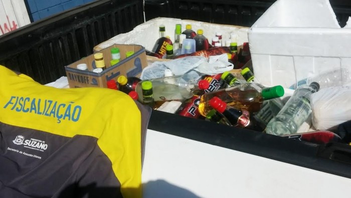 Prefeitura e PM realizam megaoperação para coibir a venda de álcool no entorno da Festa Nordestina