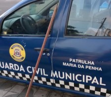 Homem armado com barra de ferro é detido pela GCM por ameaçar ex-mulher