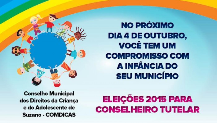 Participe do processo de escolha dos membros do Conselho Tutelar de Suzano