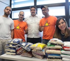 Fundo Social de Suzano recebe doação de alimentos da Sentido Obrigatório