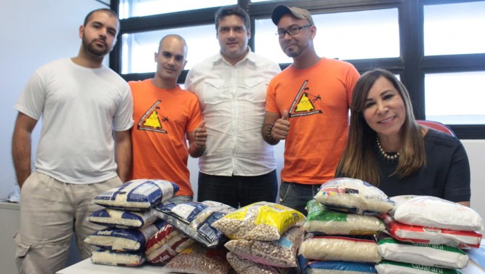 Fundo Social de Suzano recebe doação de alimentos da Sentido Obrigatório