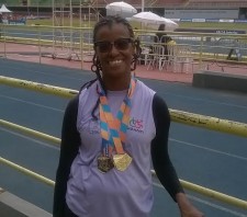 Paratleta de Suzano conquista 2 ouros na fase nacional do Circuito Loterias Caixa