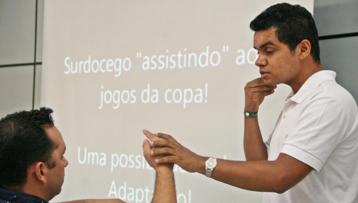 Alunos do Saspe participam de palestra sobre inclusão social