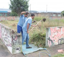 Jardim Miriam recebe mutirão de prevenção de enchentes