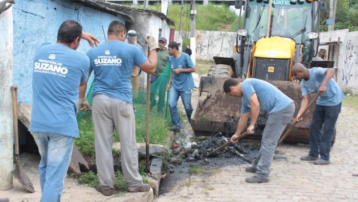 Prefeitura realiza trabalho de prevenção de enchentes