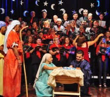 Coral da Melhoridade do Saspe participa da programação do “Natal Feliz 2015″