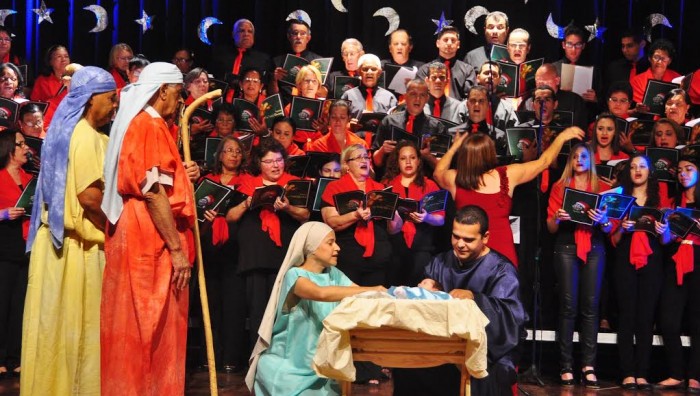 Coral da Melhoridade do Saspe participa da programação do “Natal Feliz 2015″