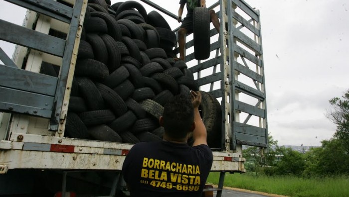 Ação para recolhimento de pneus velhos acontece amanhã