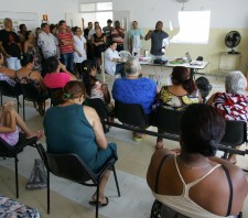 Prefeitura e PM debatem com a comunidade ações de segurança na UBS Eduardo Nakamura