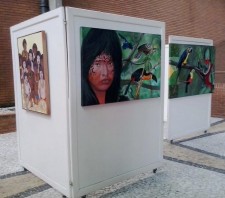 Centro cultural recebe exposição de artes plásticas “Ethnoses”