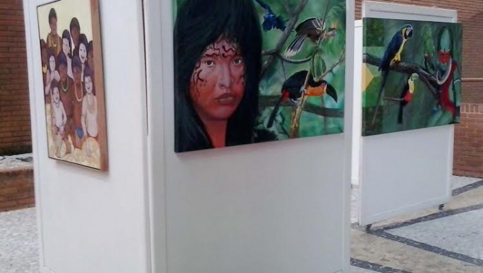 Centro cultural recebe exposição de artes plásticas “Ethnoses”