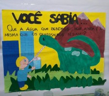 Alunos da rede municipal celebram a Semana da Água