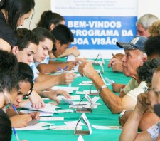 Programa da Boa Visão cadastra cerca de 1310 idosos