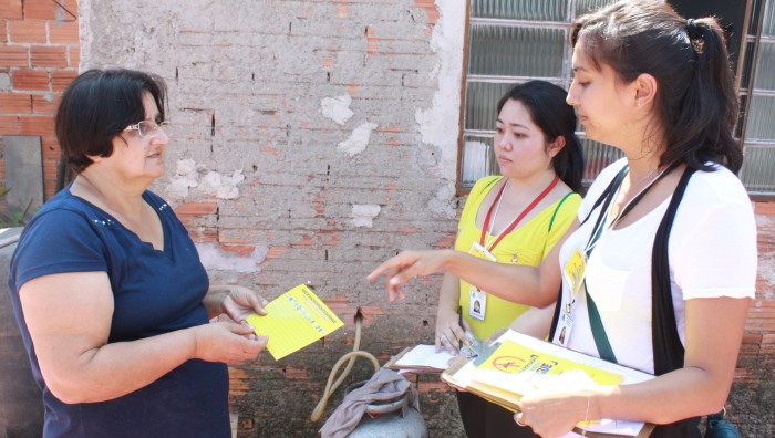 Mutirão de Combate à Dengue visita 3.200 residências na Cidade Edson