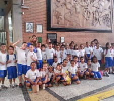 Estudantes visitam Centro de Educação e Cultura Francisco Carlos Moriconi