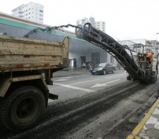 Prefeitura inicia recapeamento da Rua Baruel
