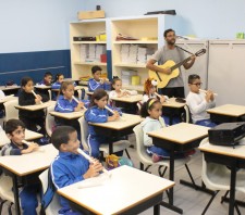 Escola José Celestino Sanches realiza projeto musical diferenciado