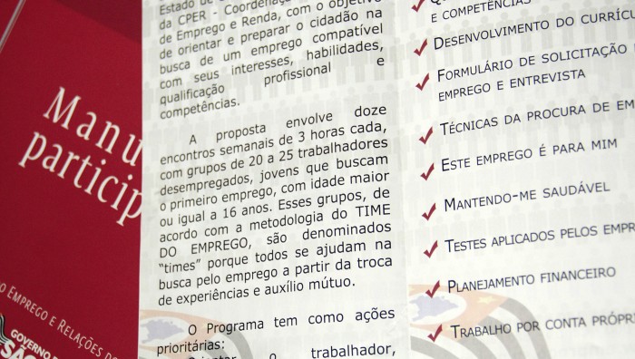 Inscrições para Time do Emprego serão abertas nesta segunda-feira em Suzano-SP