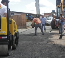 Operação Tapa-Buraco chega ao Portão do Honda