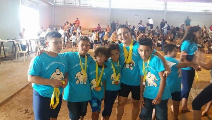 Suzano-SP conquista cinco medalhas de ouro no “Campeonato Paulista de Sumô”