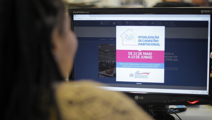 Cadastro habitacional entra na última semana de atualização em Suzano-SP;  expectativa é que 2,5 mil inscrições sejam concluídas